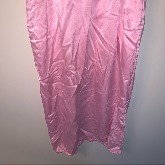 Lunya Pink Silk Chemise Nightgown S - Picture 6 of 12